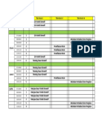 Jadwal Mengajar