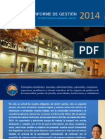 Informe de Gestión 2014