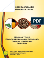 Pedoman Teknis Peralatan Penanganan Pascapanen Tanaman Perkebunan