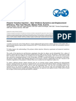 Polymer Solution Injection - Near Wellbore Dynamics and Displacement Efficiency, Pilot Test Results, Matzen Field, Austria