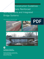 Design and Construction Guidelines for Geosynthetic Reinforced Soil Abutments and Integrated Bridge Systems
