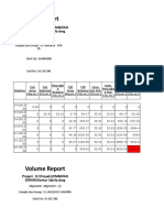 Volume Report for 3 Alignments