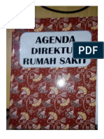 Buku Agenda Direktur RS