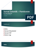 13 - Survei Seismik - Pemboran