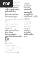 Chord Lagu Batak