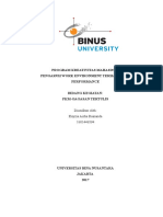 CONTOHlaporan Binus PKM GT Magang Kayzia