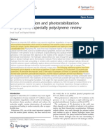 Photodegradation and Photostabilization of PS