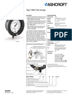 Ashcroft Type 1082 Test Gauge