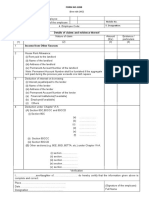 Form 12BB in Word Format