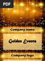 JL's Events Management Company Profile | PDF | Swot Analysis | Business