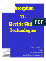 Absorption vs. Electric Chiller Technologies: Evans J. Lizardos, P.E