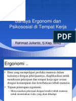 Bahaya Ergonomi Dan Psikososial Di Tempat Kerja