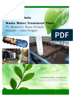 Proposal Teknis Waste Water Treatment Plant