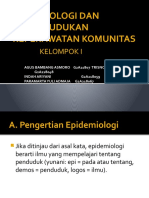 Epidemologi Kependudukan Kelompok 1