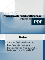 Programmable Peripheral Interface: Interfacing Part III