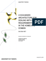 SOA Architecture for Homecare D&D Requirements