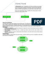 DBMS Architecture 2-Level, 3-Level: Two Tier Architecture: Client-Server