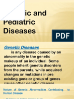 Genetic and Pediatric Diseases