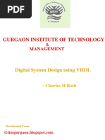 Digital Systems Design Using VHDL H Roth PDF