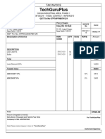 GST Invoice Format No. 5