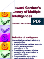 Howard Gardner's Theory of Multiple Intelligences