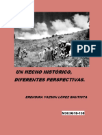 Un Hecho Histórico, Diferentes Perspectivas.: Erendira Yazmin López Bautista