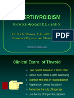 Hyperthyroidism by Dr Sarma