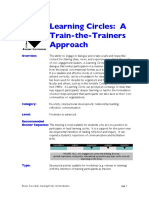 Learning Circles: A Train-the-Trainers Approach: Overview