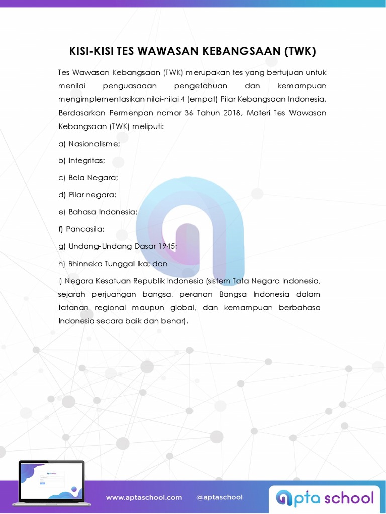 Twk Integritas Pdf