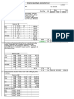 Detail of Quantity & Abstract of Cost DK Z DK Uke: Item Quantity Unit Rate Amount Labour Total Labour S. No