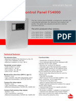 Unipos Fire Alarm Panel