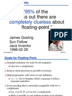 95% Completely Clueless: " of The Folks Out There Are About Floating-Point."