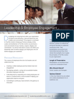 Leadership Employee Engagement