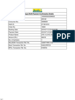 Bharatgas Refill Payment Confirmation Details