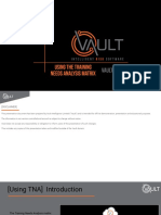 Using the Training Needs Analysis Matrix