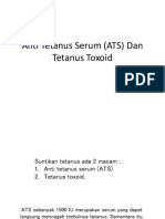 Anti Tetanus Serum (ATS) Dan Tetanus