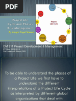 Project Life Cycle and Phases