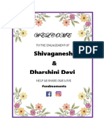 Welcome: Shivaganesh & Dharshini Devi