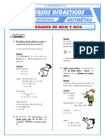 Propiedades Del MCM y MCD para Tercero de Secundaria