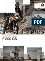 BMW F800GS Catalogue