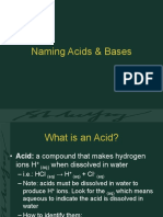 Naming Acids and Bases PDF