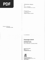 Psicologia Evolutiva - Psicologia Infantil - P A Osterrieth