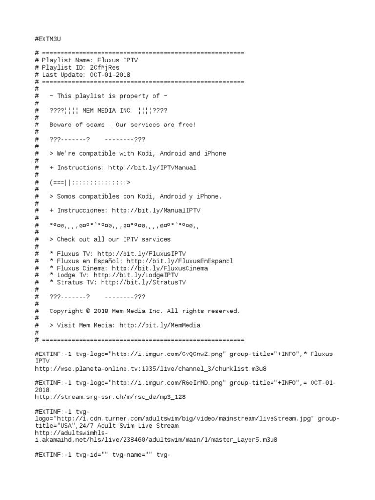 Mega Lista Pdf Television Network Broadcasting Companies Of The United States