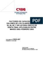 Creg 009 Nuevos Factores 2002