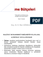 İşletme Bütçeleri (Doç. Dr. R. İ. Gökbulut) PDF