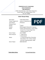 Daftar Riwayat Hidup PDF