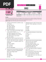 Sample Paper Syllabus 2018-19: Class