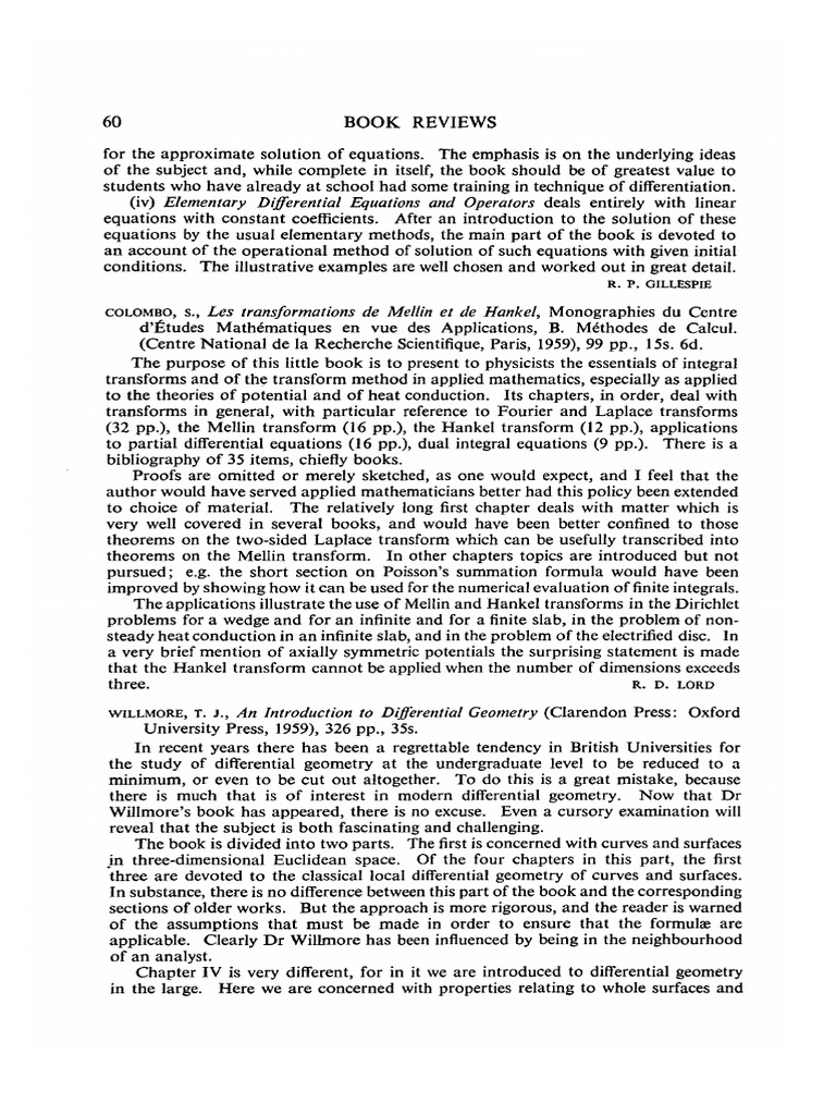 T I Willmore Download Free PDF Tensor Geometry