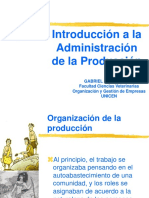 Introduccion a La Adm de La Produccion