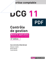 Contrôle de Gestion: Expertise Comptable